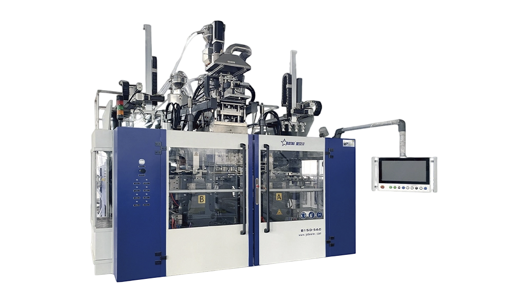 Máy thổi khuôn Jerry có thể thổi 5 lít 6 lớp