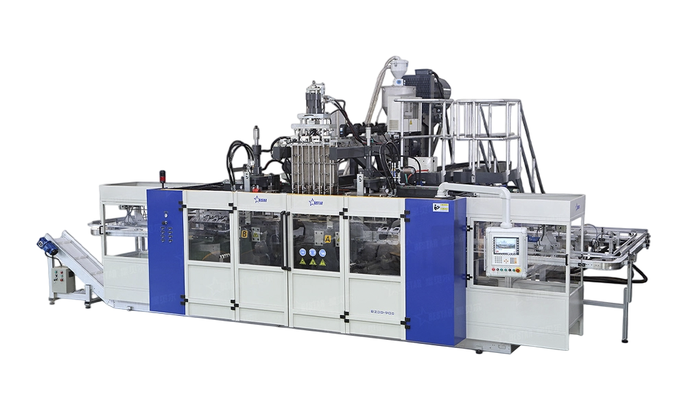 Máy thổi chai nước tương 1.6L